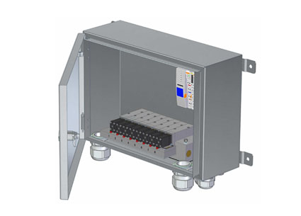 Control Cabinets with PROFIBUS module